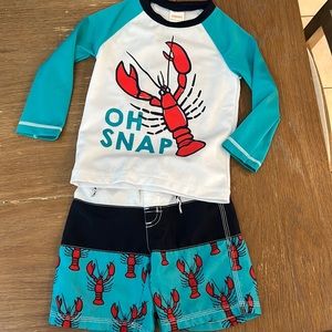 Gymboree Boys Swim Set